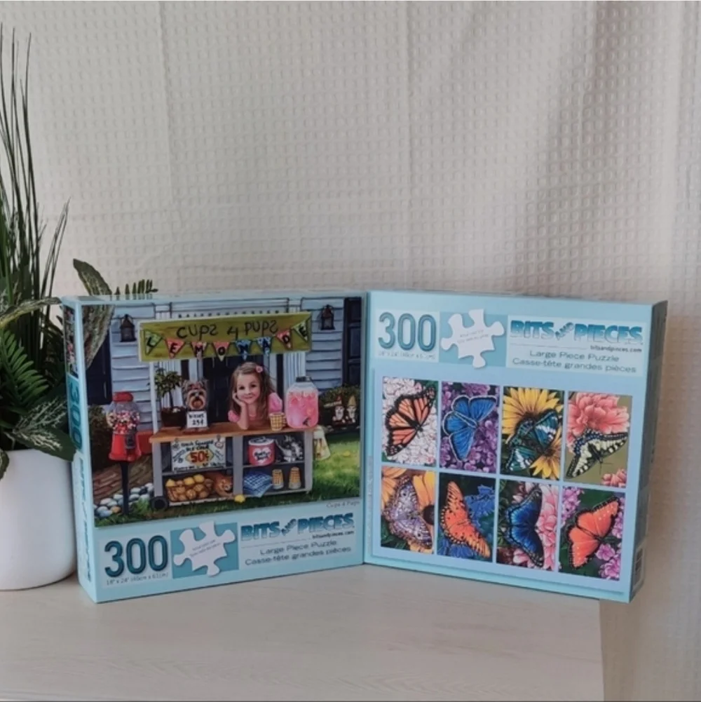 Bits And Pieces Two 300 Large Piece Puzzles